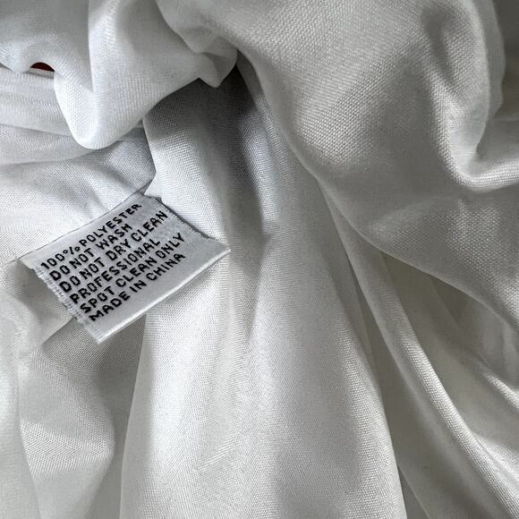 Monse Light Wash Distressed Patchwork High Rise Straight-Leg Jeans` - Picture 14 of 14